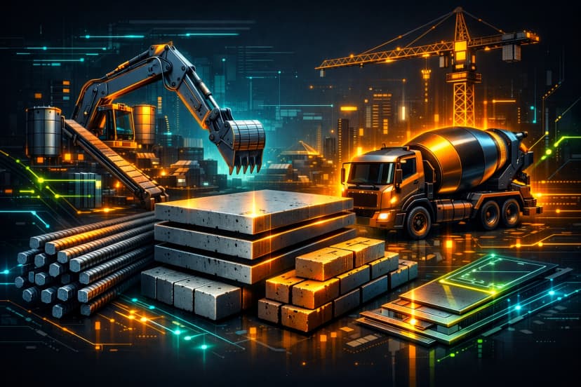 7 Construction Materials Stocks Worth Watching Right Now