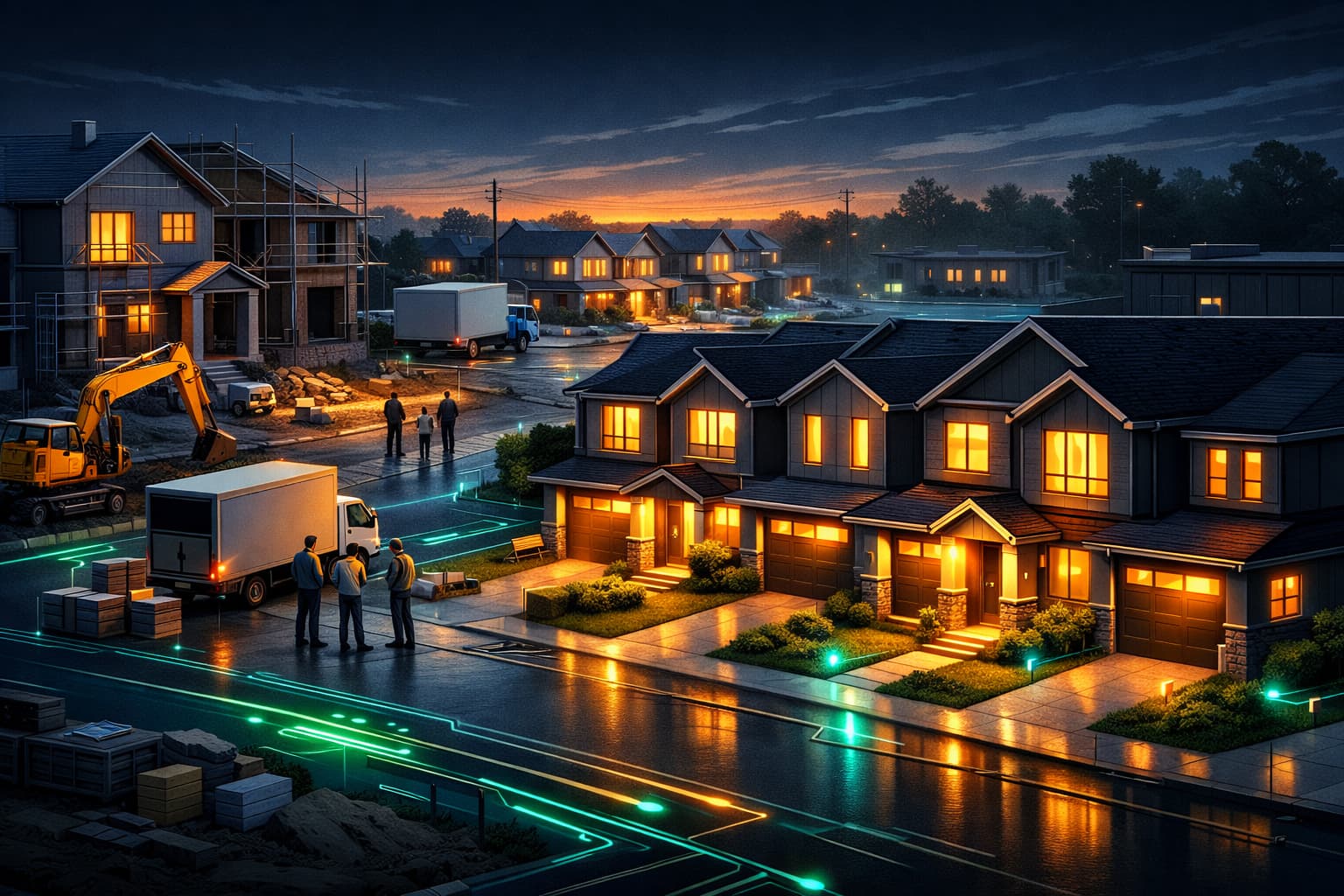 New Home Sales Drop as Mortgage Rates Pressure Buyers