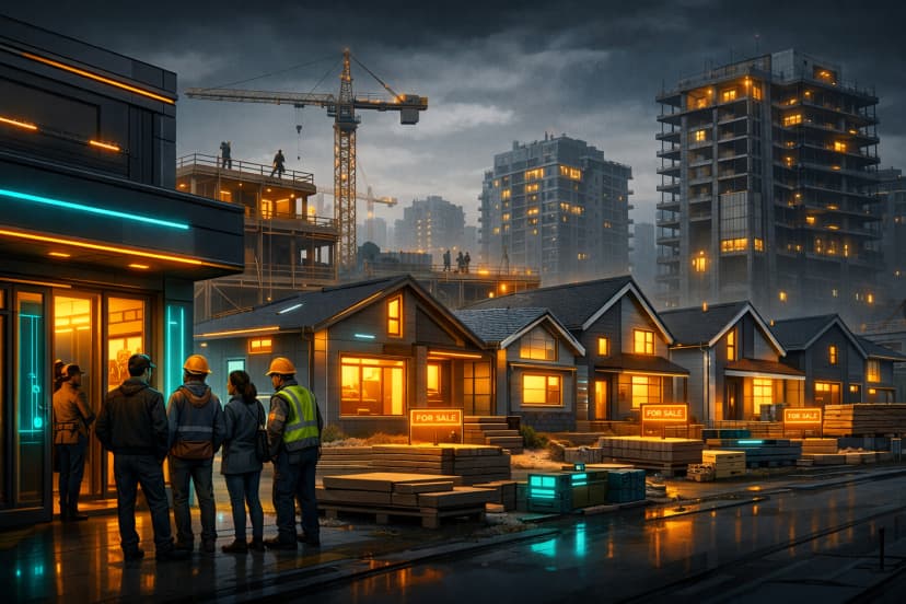 Housing Starts Miss Forecasts as Mortgage Rates Hit 6.95%
