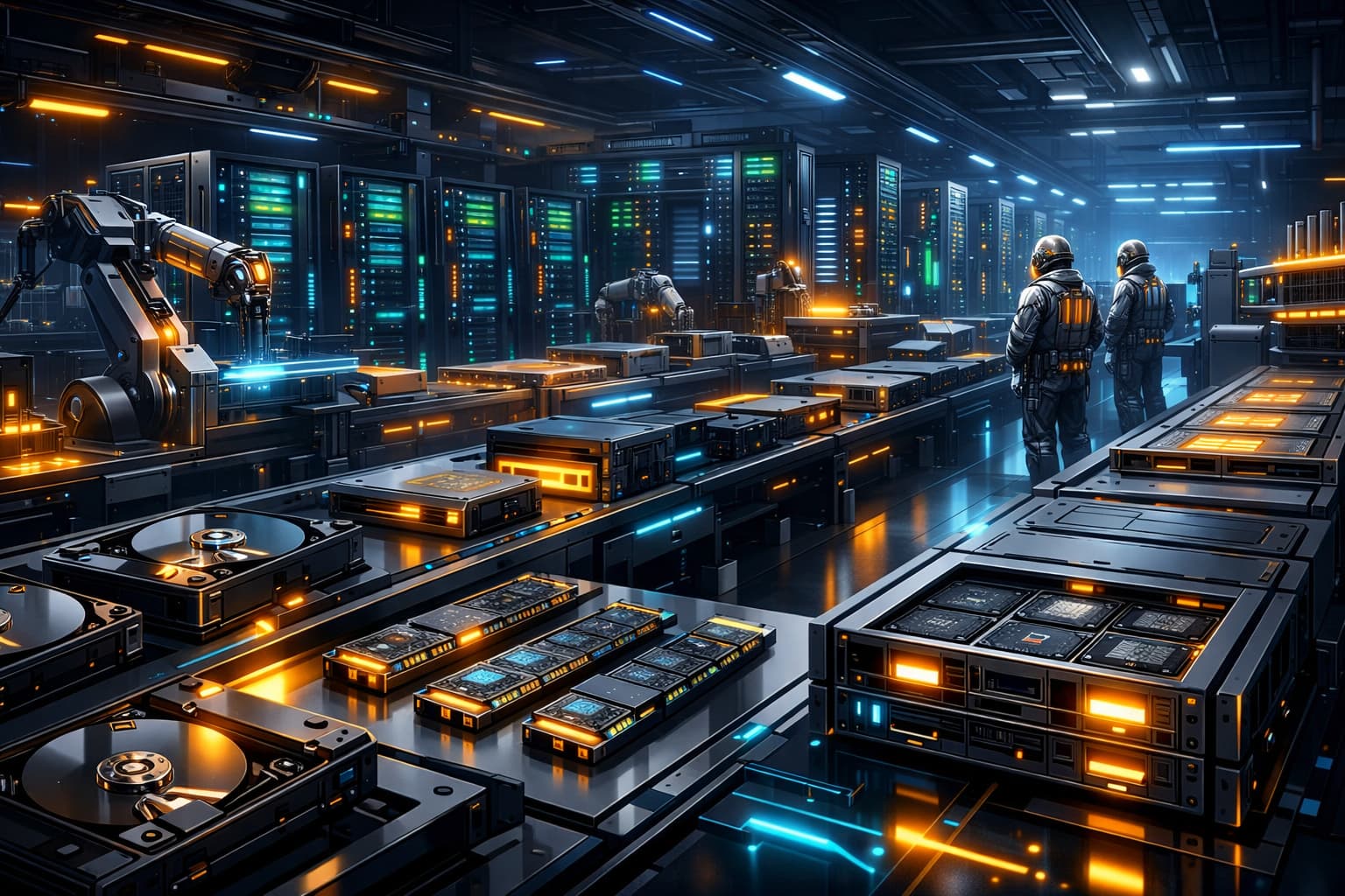 Western Digital Corporation (WDC) rises on AI storage demand