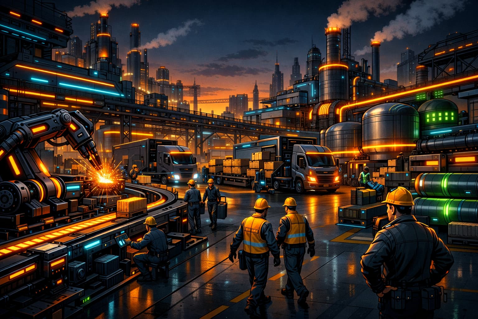 Texas Factory Output Surges as Price Pressures Build