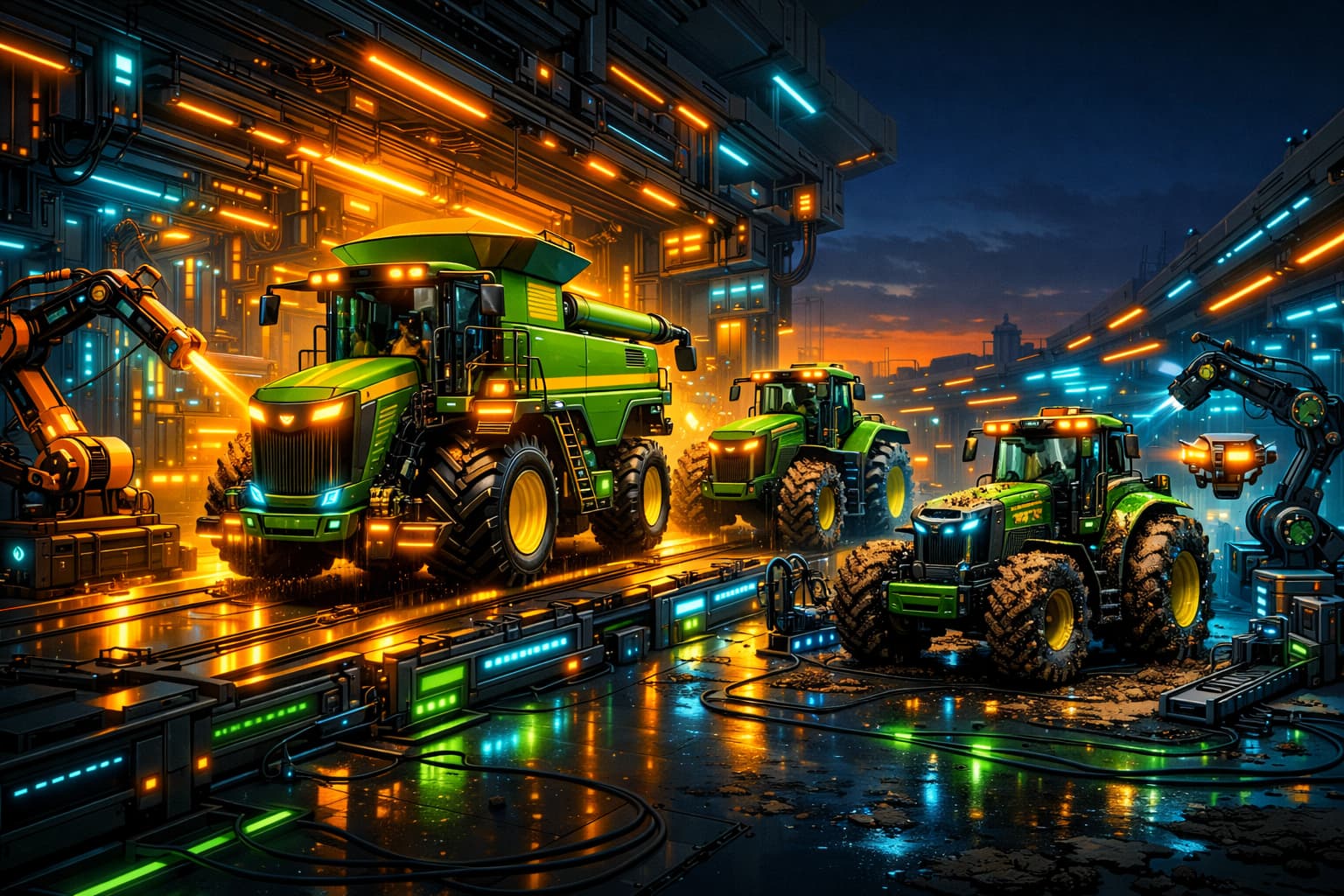 Deere & Company (DE) rises 7% on earnings beat