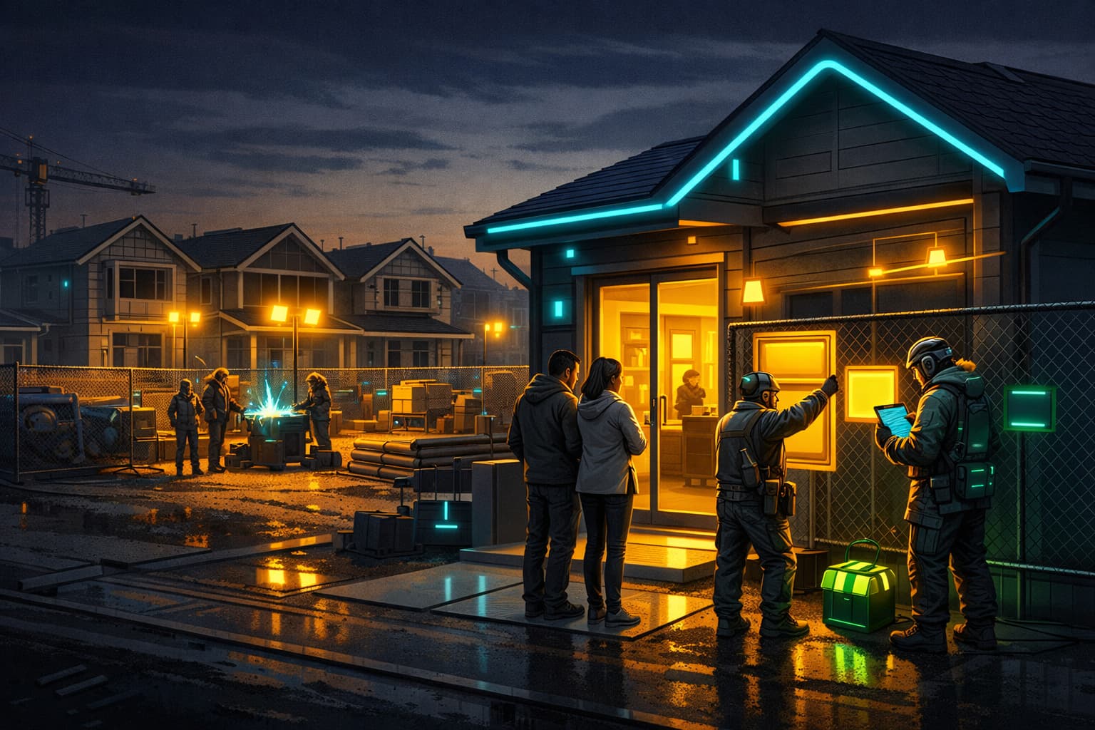 Homebuilder Confidence Falls as Affordability Squeezes Demand