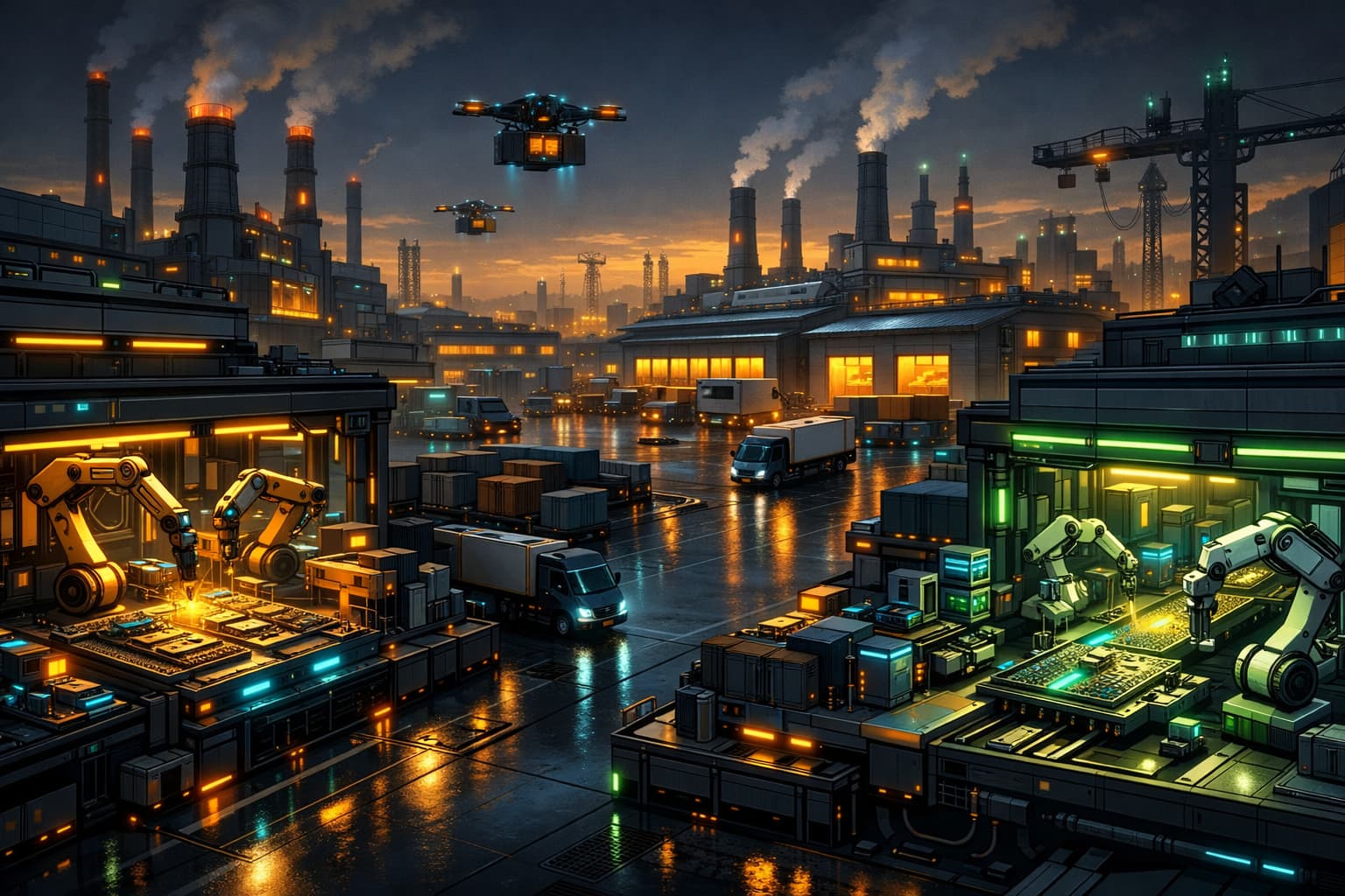 Factory Orders Jump as AI Electronics Demand Surges